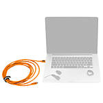 Tether Tools Starter Tether Kit w/ USB 3.0 to USB-C 15ft / 4.6m Orange 1