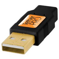 Tether Tools Starter Tether Kit w/ USB-C to 2.0 Mini-B 5-Pin 15ft / 4.6m Bla 3