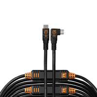 Tether Tools LeverLock  and  Cable Kit Optima 10G 31ft Straight to Right - Black 0