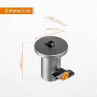 Tether Tools Rock Solid Baby Ballhead Adapter - 5/8 to 3/8 4