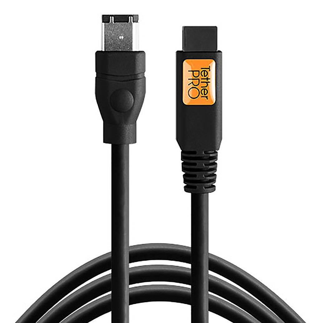 Tether Tools Starter Tethering Kit W/Firewire 800/400 - 9 To 6 Pin Blk
