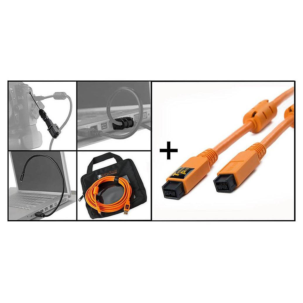 Tether Tools Starter Tethering Kit W/Firewire 800 - 9 To 9 Pin Org