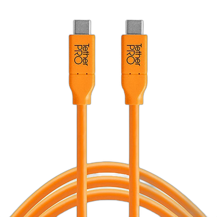 Tether Tools TetherPro USB-C to USB-C Cable 3ft Orange
