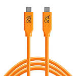 Tether Tools TetherPro USB-C to USB-C Cable 3ft Orange 0