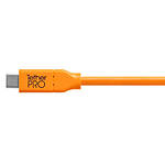 Tether Tools TetherPro USB-C to USB-C Cable 3ft Orange 2