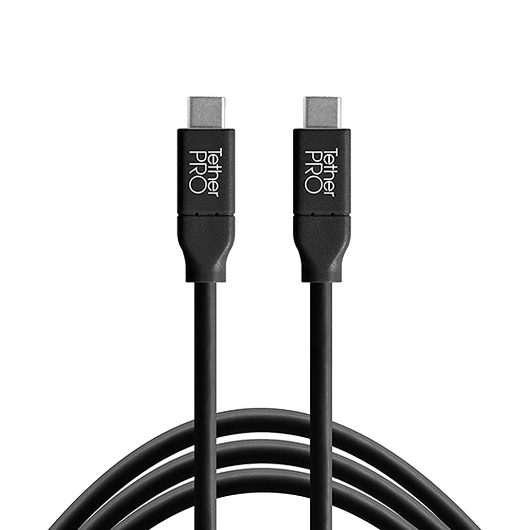 Tether Tools TetherPro USB-C to USB-C Cable 3ft Black