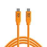 Tether Tools TetherPro USB-C to USB-C Cable 6ft Orange 0