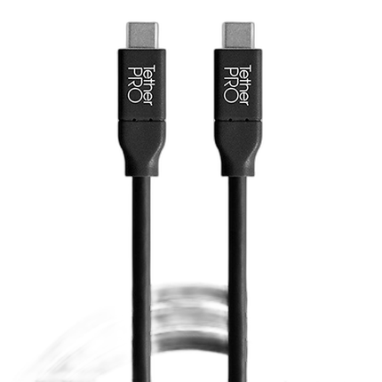 Tether Tools TetherPro USB-C to USB-C Cable 15ft Black