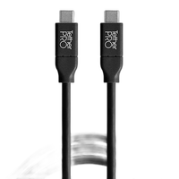 Tether Tools TetherPro USB-C to USB-C Cable 15ft Black 0