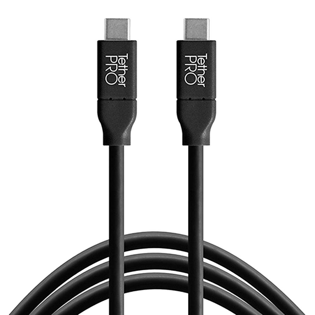 Tether Tools TetherPro USB-C to USB-C Cable 15ft Black