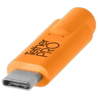 Tether Tools TetherPro USB-C to 3.0 Micro-B Cable 15ft Orange 1