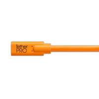 Tether Tools TetherPro USB-C to 3.0 Micro-B Cable 15ft Orange 2