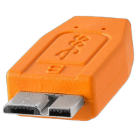 Tether Tools TetherPro USB-C to 3.0 Micro-B Cable 15ft Orange 3
