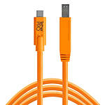 Tether Tools TetherPro USB-C to 3.0 Male B Cable 15ft Orange 0