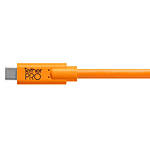 Tether Tools TetherPro USB-C to 3.0 Male B Cable 15ft Orange 2