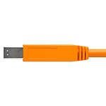 Tether Tools TetherPro USB-C to 3.0 Male B Cable 15ft Orange 4