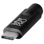 Tether Tools TetherPro USB-C to 3.0 Micro-B Right Angle Cable 15ft Black 1