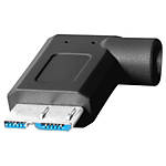 Tether Tools TetherPro USB-C to 3.0 Micro-B Right Angle Cable 15ft Black 3