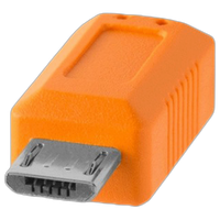 Tether Tools TetherPro USB-C to 2.0 Micro-B 5-Pin Cable 15ft Orange 3