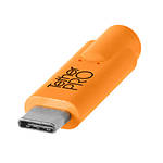Tether Tools TetherPro USB-C to 2.0 Mini-B 8-Pin Cable 15ft Orange 1
