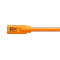 Tether Tools TetherPro USB-C to USB Female Adapter Extender 15ft Orange 2