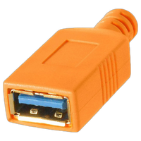 Tether Tools TetherPro USB-C to USB Female Adapter Extender 15ft Orange 3