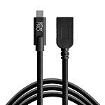 Tether Tools TetherPro USB-C to USB Female Adapter Extender 15ft Black 0