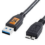 TetherPro USB 3.0 male to Micro-B 6ft Black 0