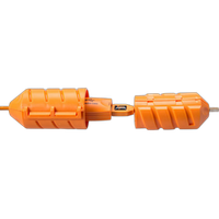 Tether Tools TetherGuard Extension Lock - Hi Visibiliy Orange 3