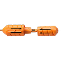 Tether Tools TetherGuard Extension Lock - Hi Visibiliy Orange 5