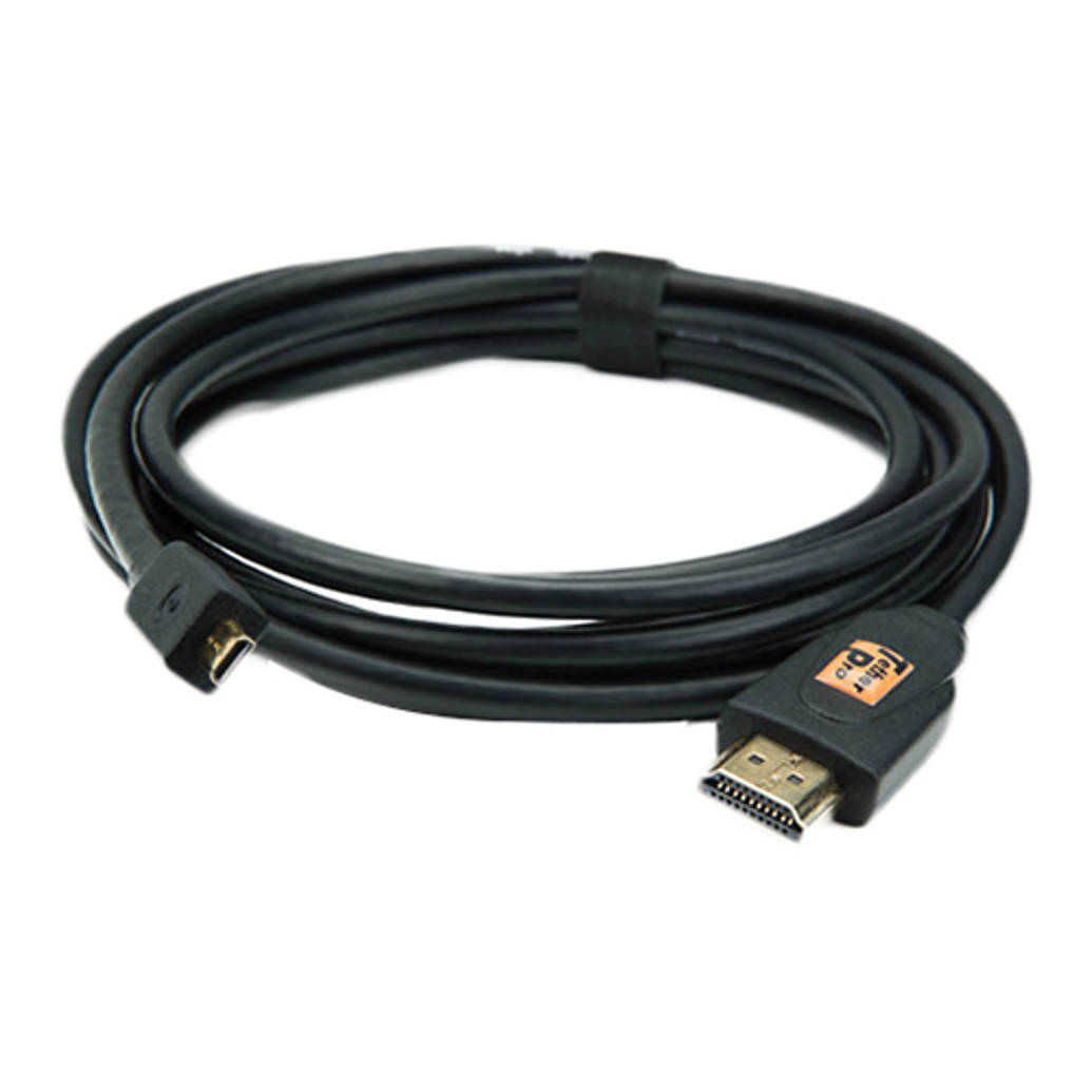 Tether Tools TetherPro HDMI Micro to HDMI 10ft / 3m Black