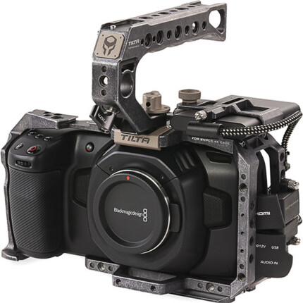 Tilta Camera Cage for Blackmagic Pocket 4K/6K Basic Kit - Tactical Gray