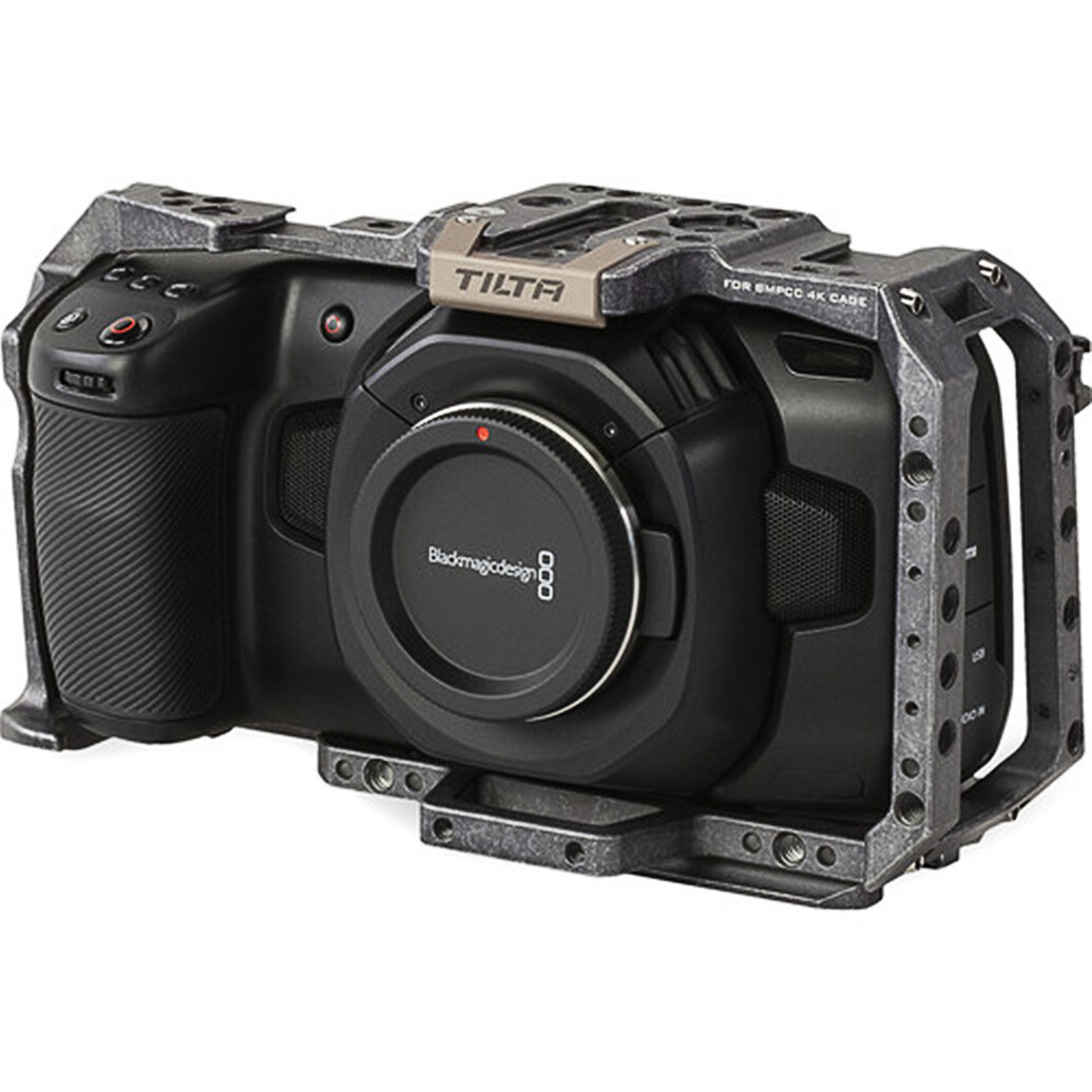 Tilta Full Camera Cage for Blackmagic Pocket 4K/6K - Tactical Gray