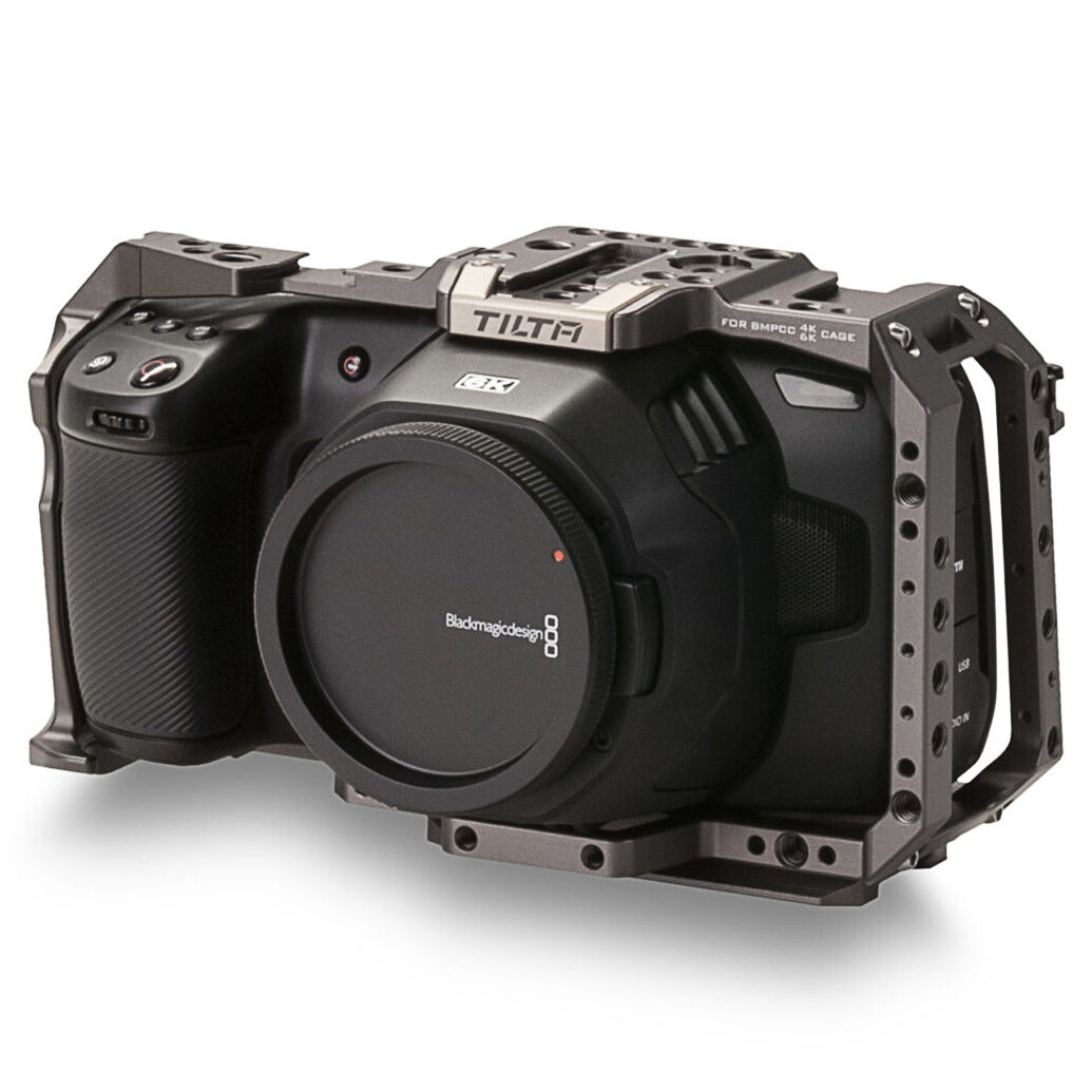Tilta Full Camera Cage for Blackmagic Pocket 4K/6K - Tilta Gray
