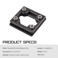 Tilta ARCA Quick Release Plate - Black 4