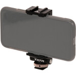 Tilta Adjustable Cold Shoe Phone Mounting Bracket - Black 2