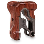 Tilta Left Side Wooden Handle - Tactical Gray 1