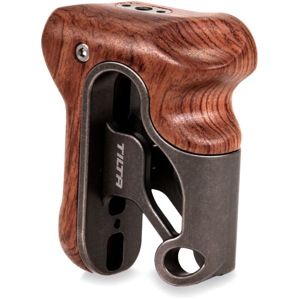 Tilta Right Side Wooden Handle - Tactical Gray