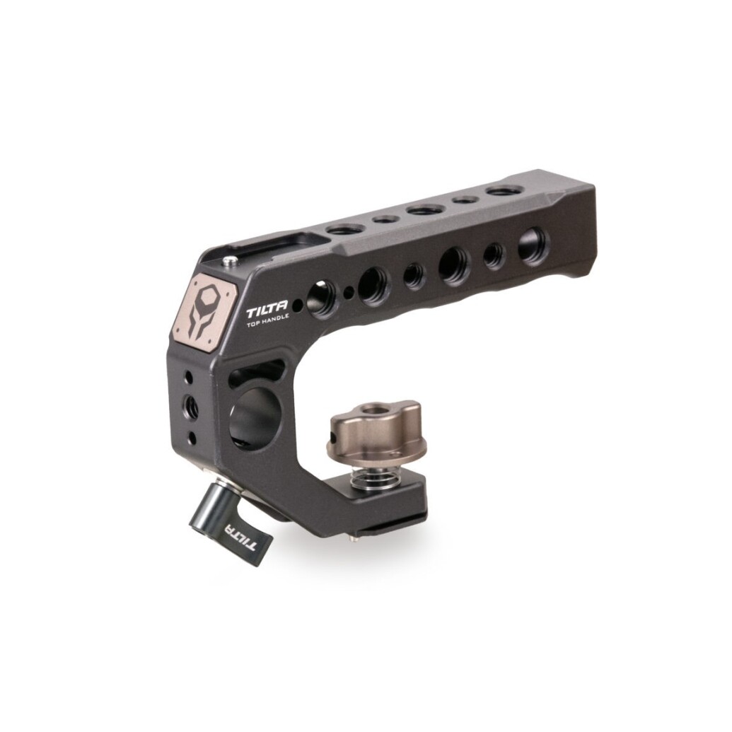 Tilta Lightweight Quick Release Top Handle W ARRI Locating Pins - Tilta Gray