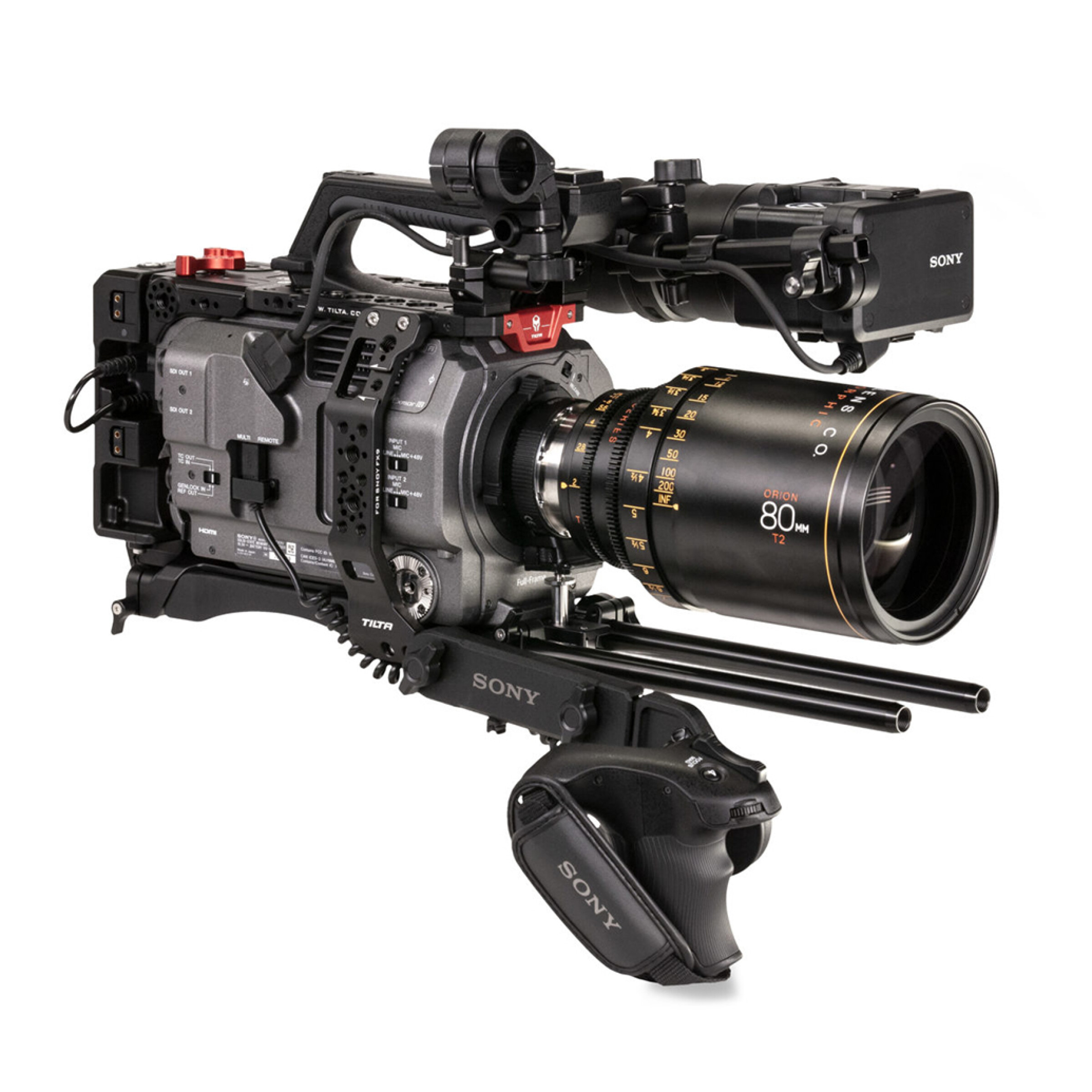 Tilta Camera Cage with Battery Plate for Sony PXW-FX9 - Gold Mount