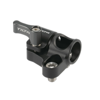 Tilta 15mm Rod Holder to Dual 1/4-20 Adapter - Black 0