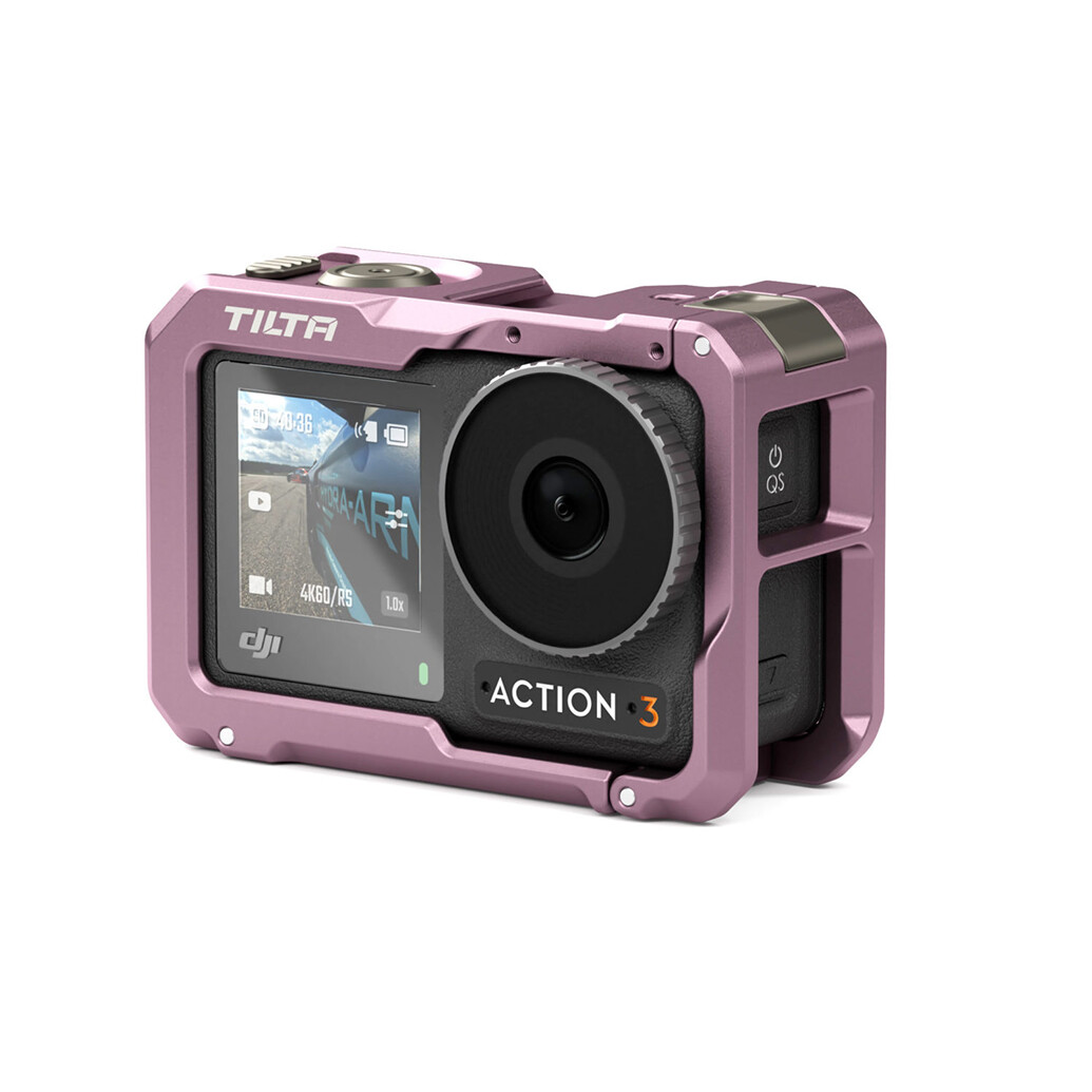 Tilta Full Camera Cage for DJI Osmo Action 3 - Pink