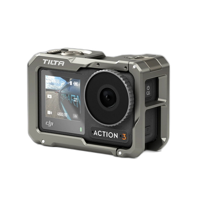 Tilta Full Camera Cage for DJI Osmo Action 3 - Titanium Gray