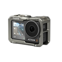 Tilta Full Camera Cage for DJI Osmo Action 3 - Titanium Gray 0