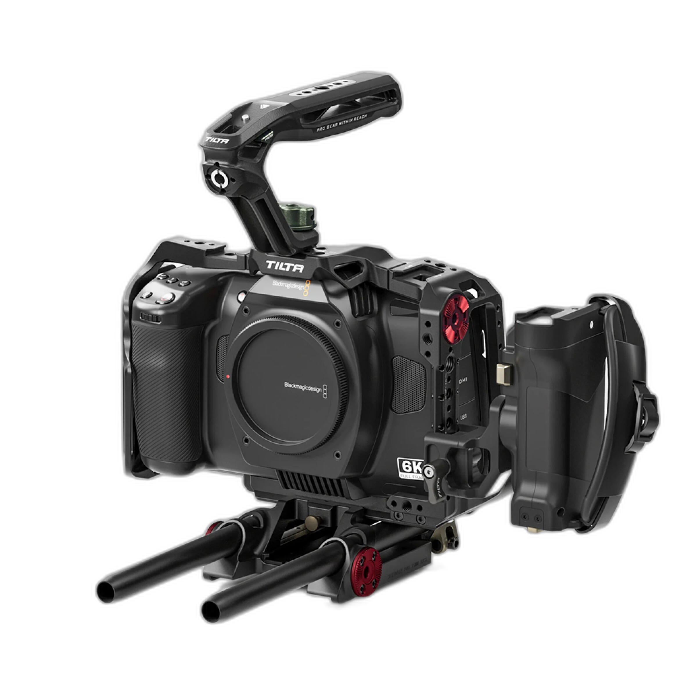 Tilta Camera Cage for BMCC 6K Advanced Kit - Black