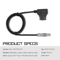 Tilta Nucleus-M D-Tap to 7-Pin Motor Power Cable 2