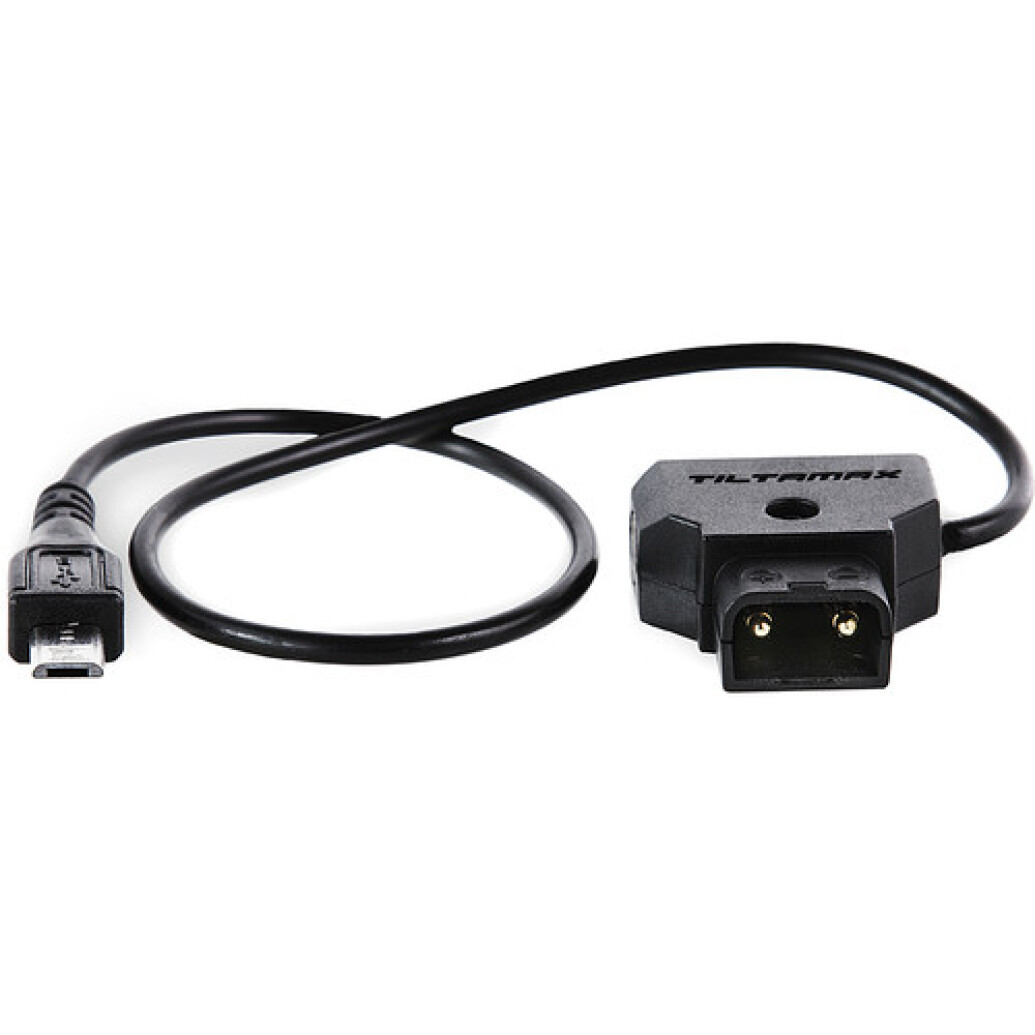 Tilta Micro-USB to D-Tap Motor Power Cable for Nucleus-Nano - 13.2in