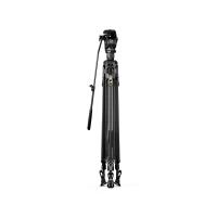 Tilta Cine Fluid Head  and  One Touch Carbon Fiber Tripod Legs 26.5lb Space Gray 1