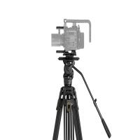 Tilta Cine Fluid Head  and  One Touch Carbon Fiber Tripod Legs 26.5lb Space Gray 4