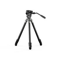 Tilta Cine Fluid Head  and  3-Stage Carbon Fiber Tripod Legs 17.6lbs Snow Camo 0